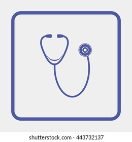 Stethoscope Icon.