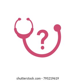 Stethoscope Icon .