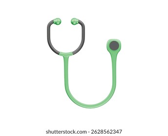  stethoscope icon 3d illustration render

