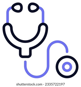 Stethoscope Icon can be used for uiux, etc