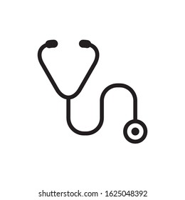 stethoscope icon collection, trendy style