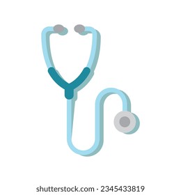 stethoscope icon of color style  design vector template