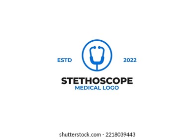 Stethoscope icon design. health and medicine logo template illustration