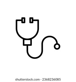 diseño de iconos de estetoscopio, diseño de ilustración