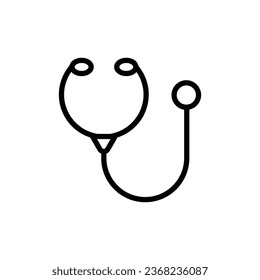 Stethoskop-Icon-Design, Illustrationsdesign