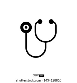 Stethoscope icon, design inspiration vector template for interface and any purpose