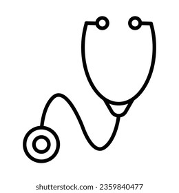 Stethoscope icon design for personal commercial use