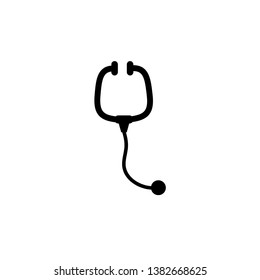 stethoscope icon design template vector