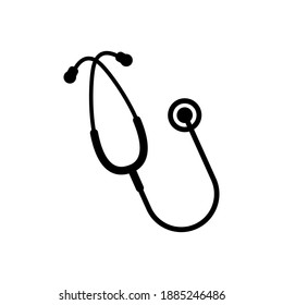 Stethoscope icon design template vector isolated illustration