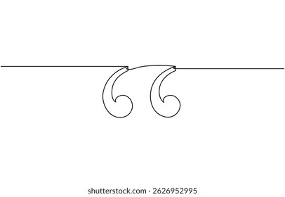 Ícone de estetoscópio desenhado com uma linha. Contorno preto de um estetoscópio, único uma linha Estetoscópio medicina linha única contínua arte silhueta em pro.