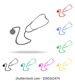 Stethoscope icon. Elements of medicine and pharmacy multi colored icons. Premium quality graphic design icon. Simple icon for websites, web design, mobile app on white background