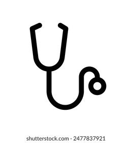 Doctor�s Stethoscope Icon Ideal for Medical and Healthcare Designs