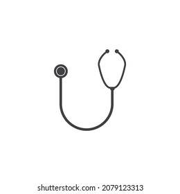 Stethoscope icon illustration vector flat design