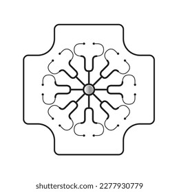 stethoscope icon isolated on white