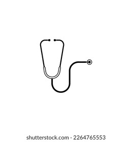 Stethoscope icon isolated vector graphics