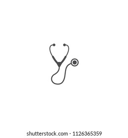 Stethoscope icon isolated vector illustration