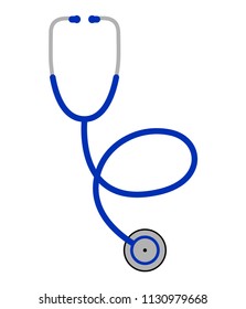 stethoscope icon isolated vector illustration
