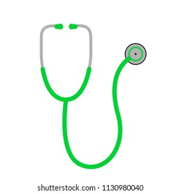 stethoscope icon isolated vector illustration