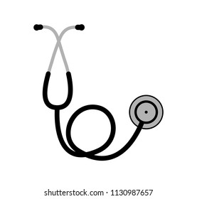 stethoscope icon isolated vector illustration