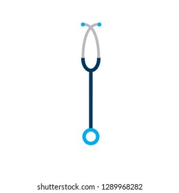 stethoscope icon isolated vector illustration on white background