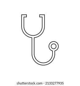 Icono de Stethoscope en estilo de línea