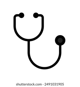 Stethoscope icon. stethoscope medical tool icon. stethoscope symbol for healthcare design