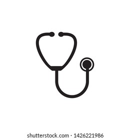 Stethoscope Icon, Medical Icon Vector