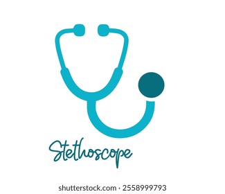 stethoscope icon. medical stethoscope vector