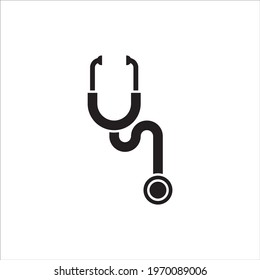 stethoscope icon in modern style.
