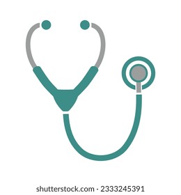 stethoscope icon on white background