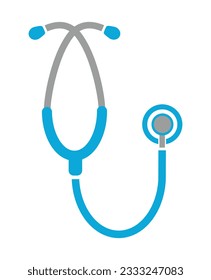 stethoscope icon on white background