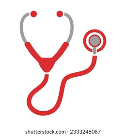 stethoscope icon on white background