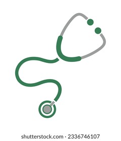 stethoscope icon on white background