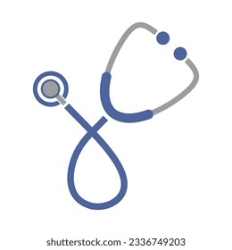 stethoscope icon on white background