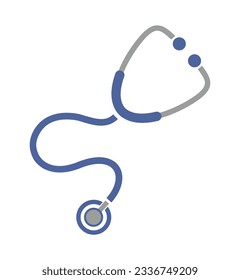 stethoscope icon on white background