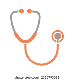 stethoscope icon on white background