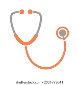 stethoscope icon on white background