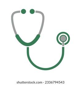 stethoscope icon on white background