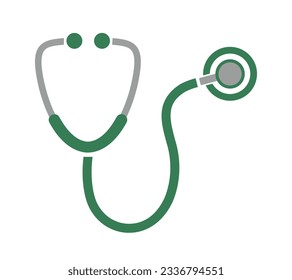 stethoscope icon on white background