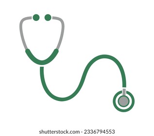 stethoscope icon on white background