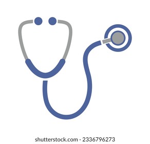 stethoscope icon on white background