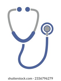 stethoscope icon on white background