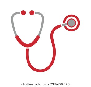 stethoscope icon on white background
