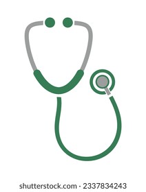 stethoscope icon on white background
