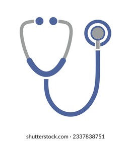 stethoscope icon on white background