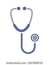 stethoscope icon on white background