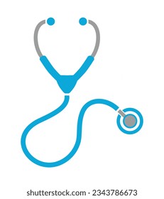 stethoscope icon on white background