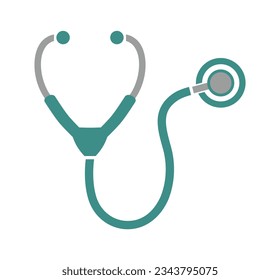 stethoscope icon on white background