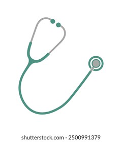 stethoscope icon on white background