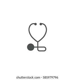 stethoscope icon. sign design